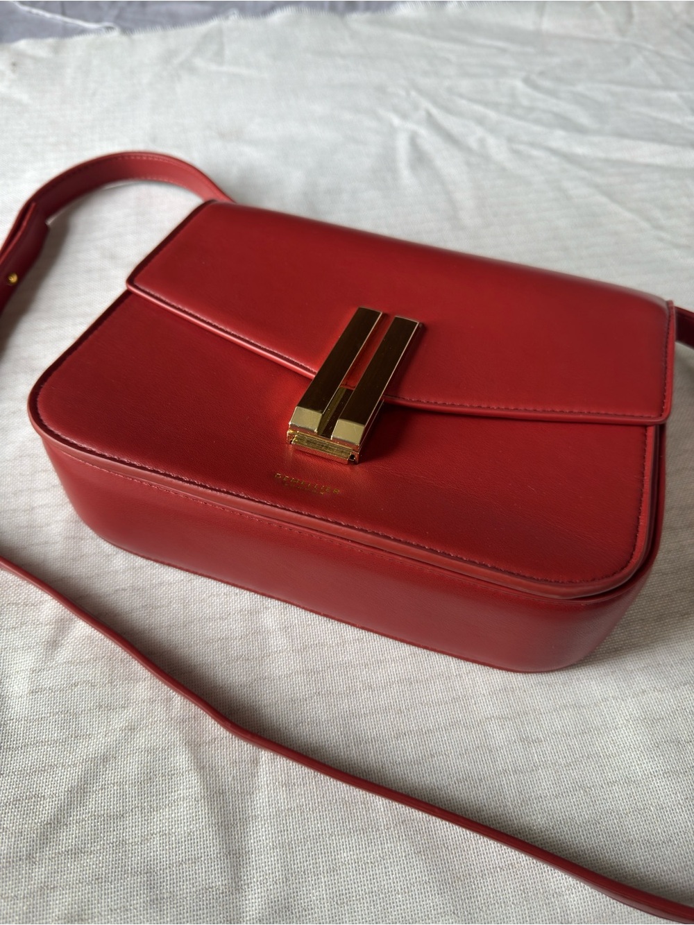 Demellier Vancouver Bag Poppy Red - Picture 7 of 14